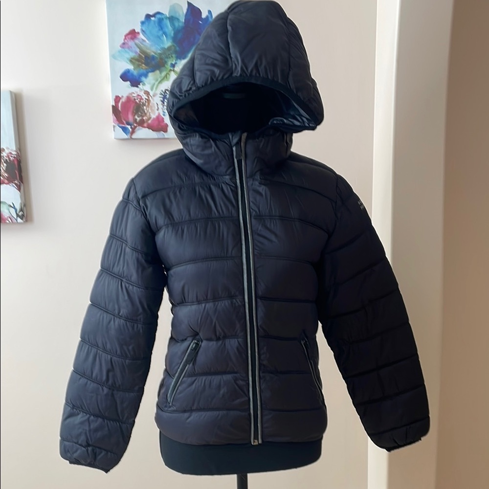 Kids Black Puffer Jacket - mint condition